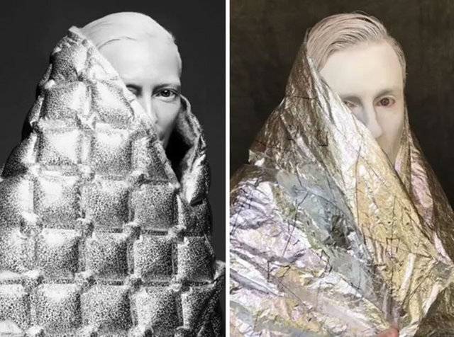 Ünlülerin Fotoğraflarını Taklit Eden Adam Güldürdü 11