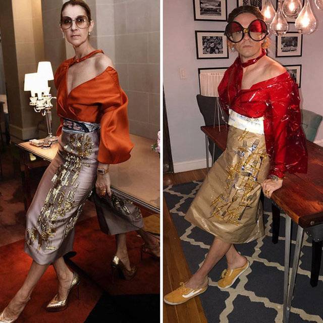 Ünlülerin Fotoğraflarını Taklit Eden Adam Güldürdü 18