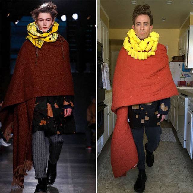 Ünlülerin Fotoğraflarını Taklit Eden Adam Güldürdü 24