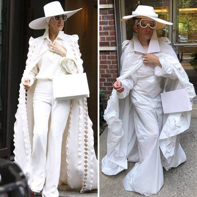 Ünlülerin Fotoğraflarını Taklit Eden Adam Güldürdü 4