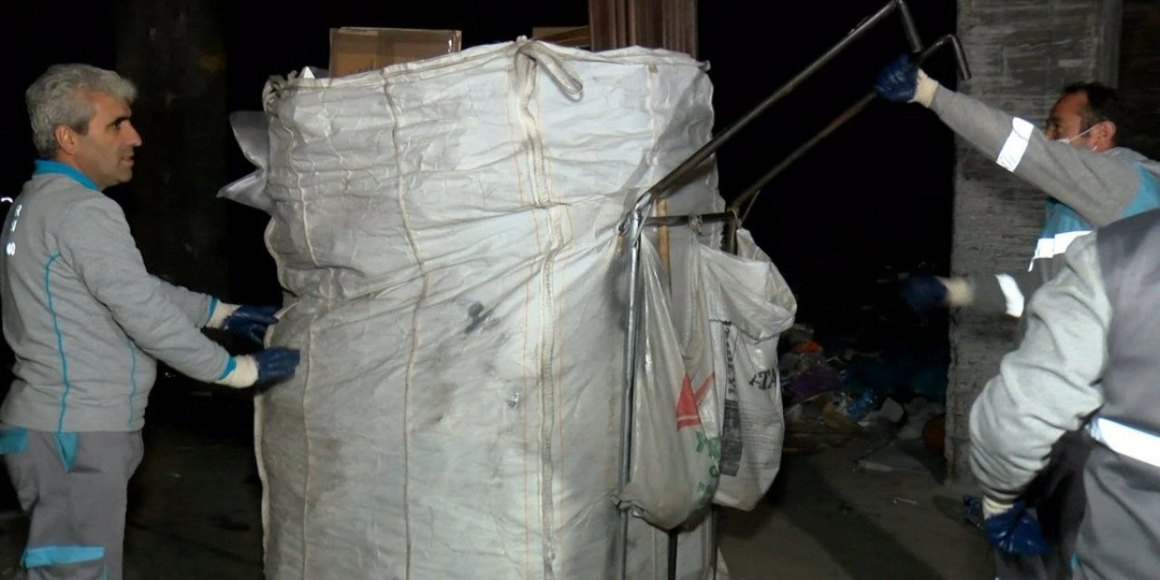 İstanbul'da kaçak kağıt toplayıcılarına operasyon