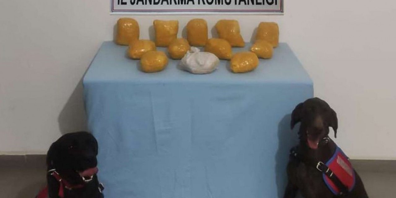 Mardin'de toprağa gömülü 12 kilo metamfetamin bulundu