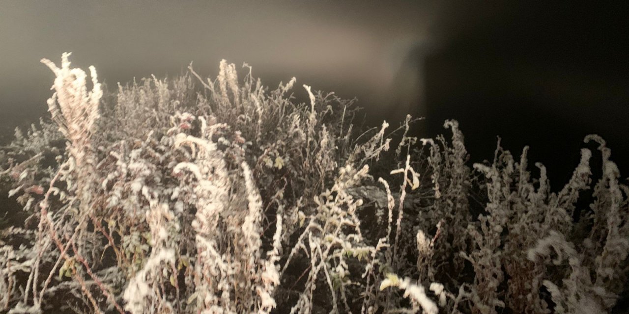 Sarıkamış beyaza büründü