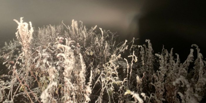 Sarıkamış beyaza büründü