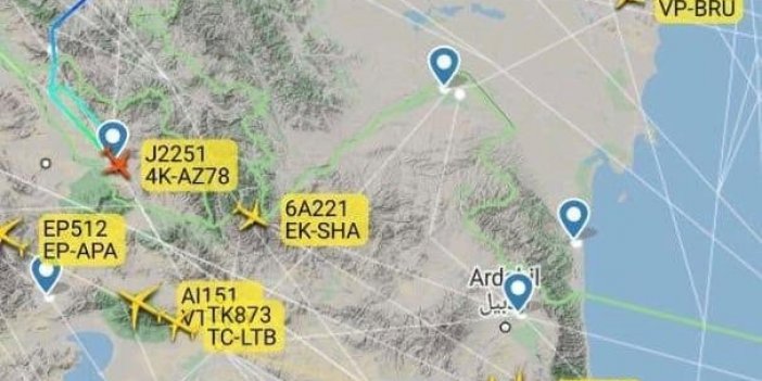 Azerbaycan Havayolları, Ermenistan hava sahasını kullanmaya başladı