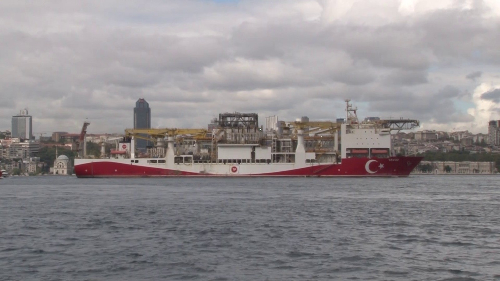 Yavuz Sondaj Gemisi Karadeniz’e Hareket Etti