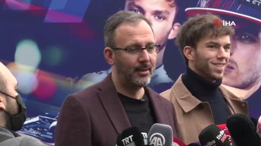 Bakan Kasapoğlu: "Formula 1’de Mükemmel Bir Ev Sahipliği Gerçekleştireceğiz"