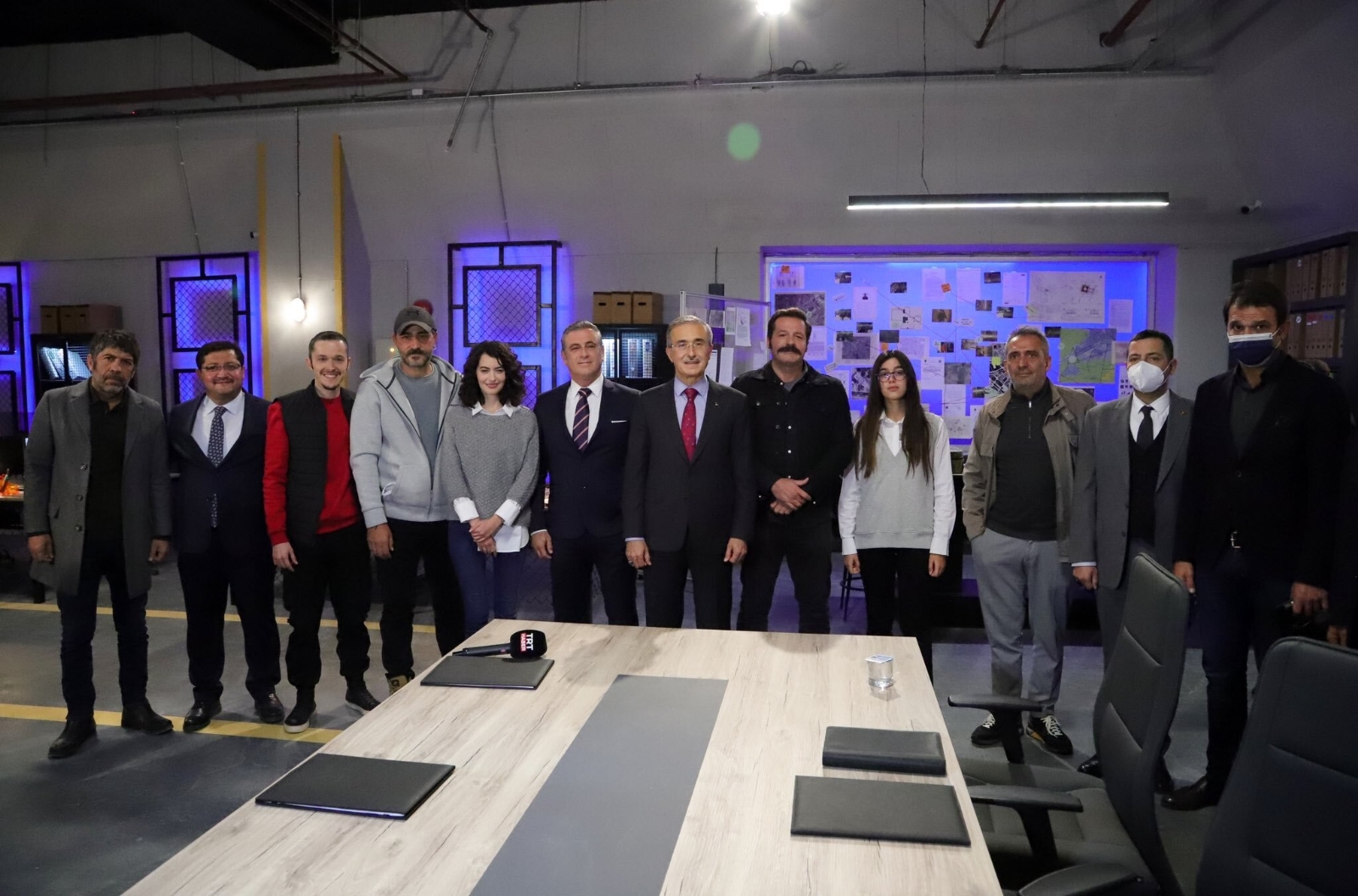 Cumhurbaşkanlığı Savunma Sanayi Başkanı Demir’den “Teşkilat” Dizi Setine Ziyaret