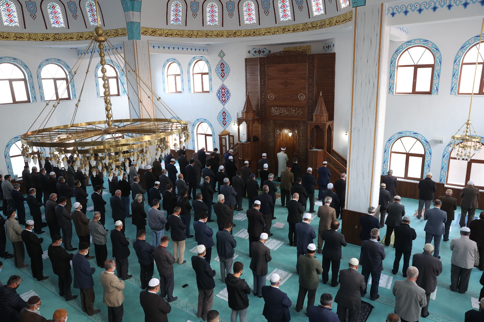 Diyanet İşleri Başkanı Erbaş, Dış İlişkiler Genel Müdürü Atalay’ın Babasının Cenaze Namazına Katıldı