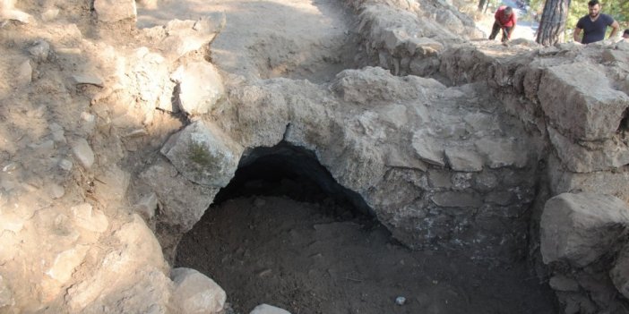 Muğla’da 60 metre uzunluğunda tonozlu tünel bulundu