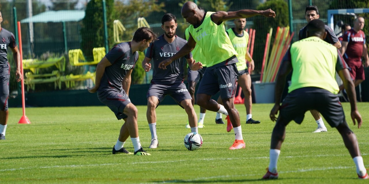 Trabzonspor, Fenerbahçe maçı hazırlıklarını sürdürdü