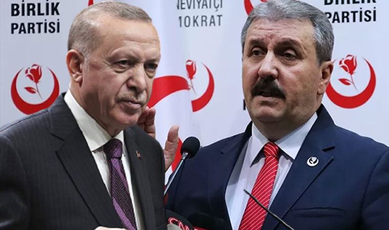Arabasına bindi AKP Genel Merkezi’ne gitti! Mustafa Destici'nin Erdoğan'dan son isteği Devlet Bahçeli'yi küplere bindirecek