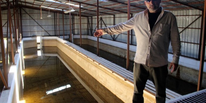 Balıklar susuz kaldı, 20 havuzdan 15’i kurudu