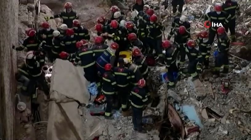 Gürcistan’da bir binada kısmi çökme meydana geldi: 5 Kişi hayatını kaybetti