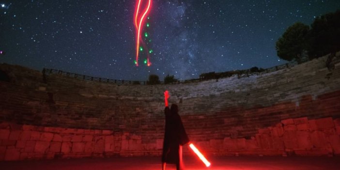 Patara Antik Kenti’nde ’Yıldız Savaşları’ rüzgarı