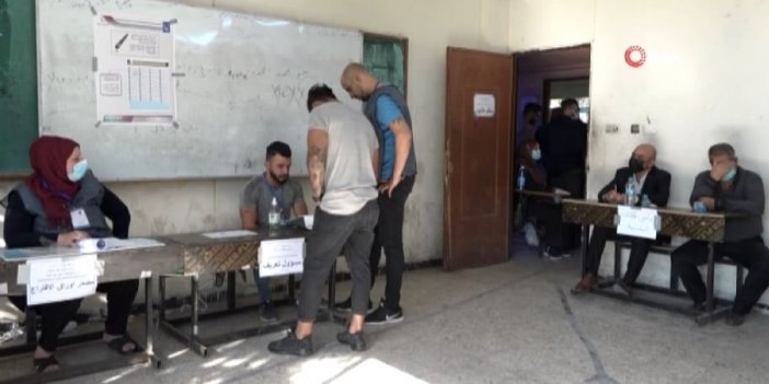 Irak halkı genel seçimler için sandık başında