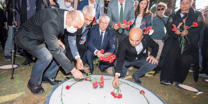 Soyer 10 Ekim Anıtı’nın açılışında konuştu:  “Bu anıt barışın İzmir'deki yıkılmaz simgesi olacak”