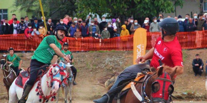 Kocaeli’de cirit şöleni nefes kesti