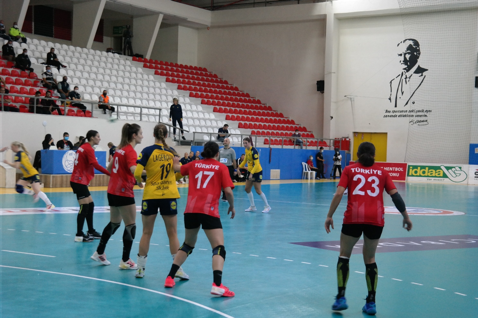 A Milli Kadın Hentbol Takımı İsveç’e mağlup oldu