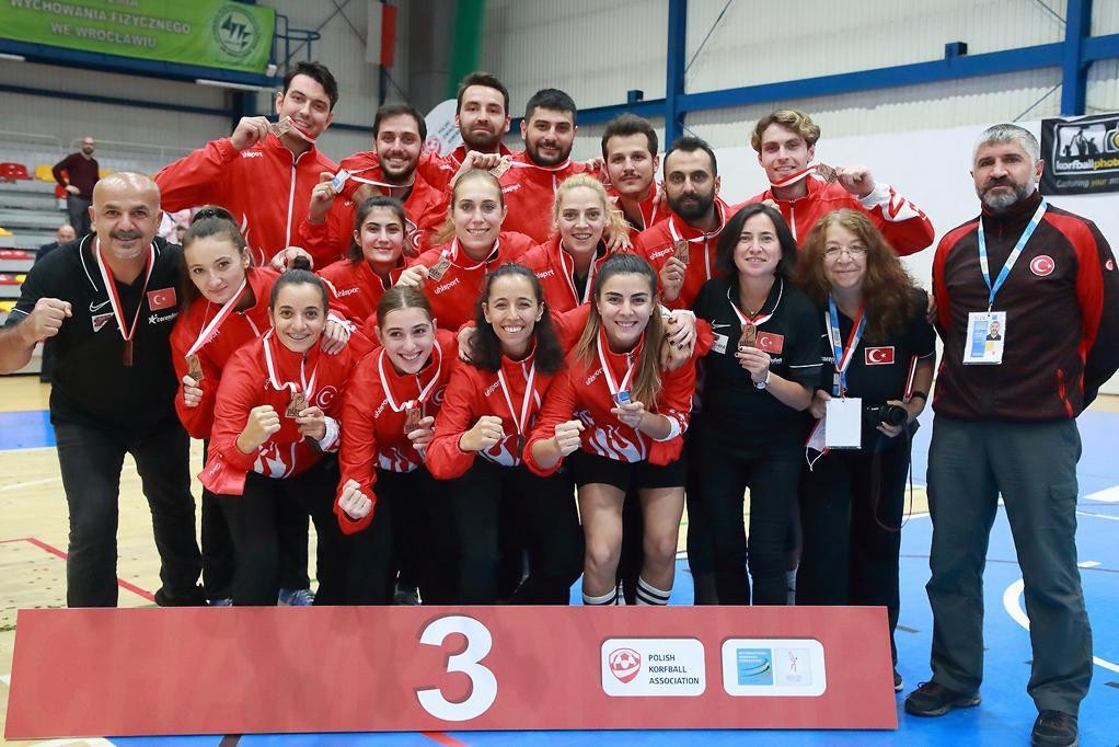 Korfbol Milli Takımı, Avrupa Şampiyonası’nda Üçüncü Oldu