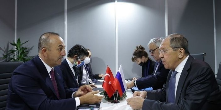 Bakan Çavuşoğlu, Rus mevkidaşı Lavrov ile görüştü