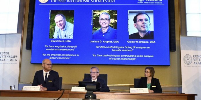 2021 Nobel Ekonomi Ödülü sahiplerini buldu