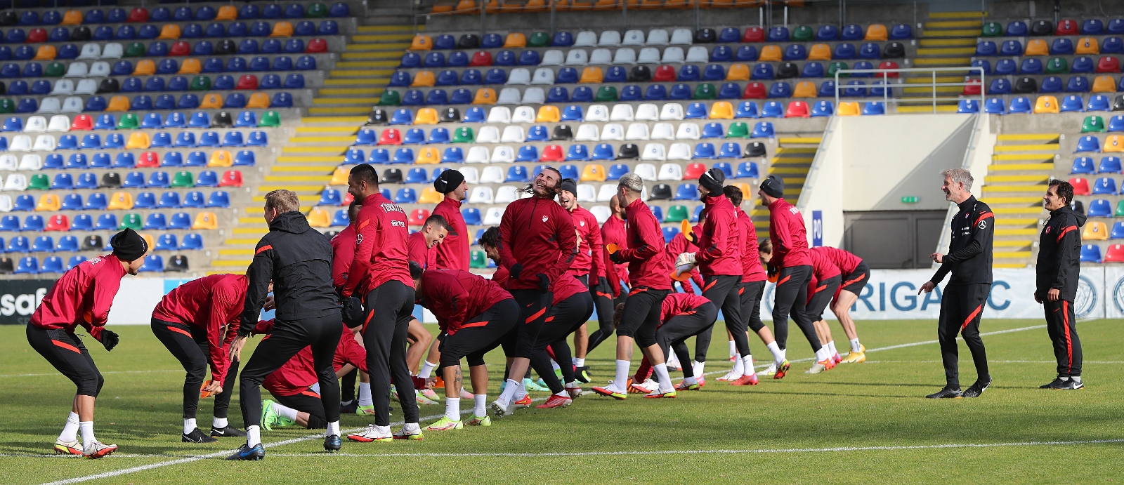 A Milli Takım, Basına Kapalı Çalıştı