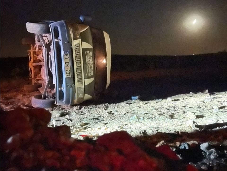 Şanlıurfa’da öğrenci servisi devrildi: 1 ölü, 5 yaralı