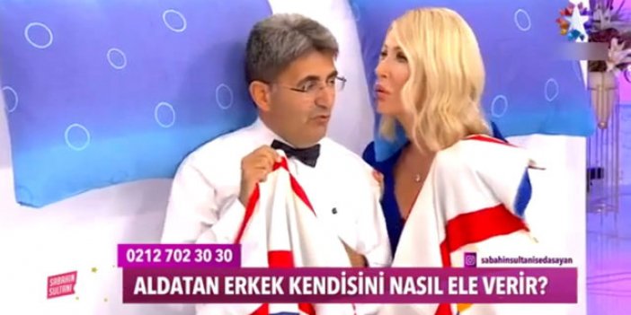 Seda Sayan uzman isimle yayında yatağa girdi!