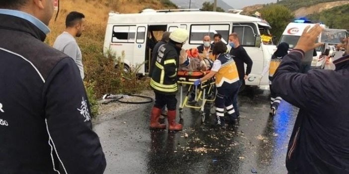 Karayolu savaş alanına döndü: 1 ölü, çok sayıda yaralı