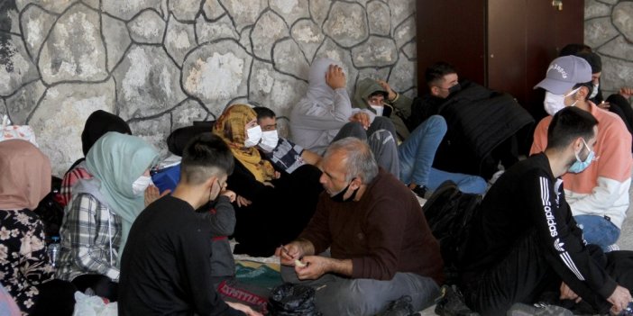 Fethiye’de 58 düzensiz göçmen yakalandı