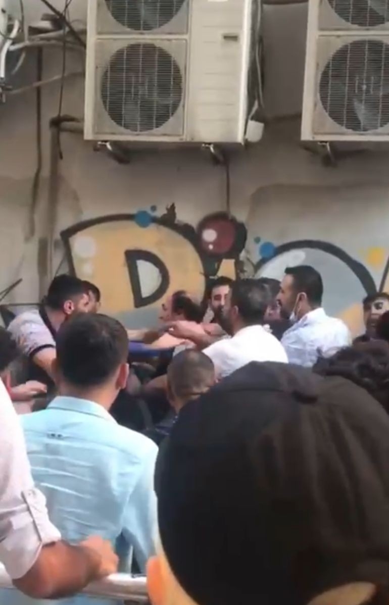 Tacizciye sokak ortasında meydan dayağı