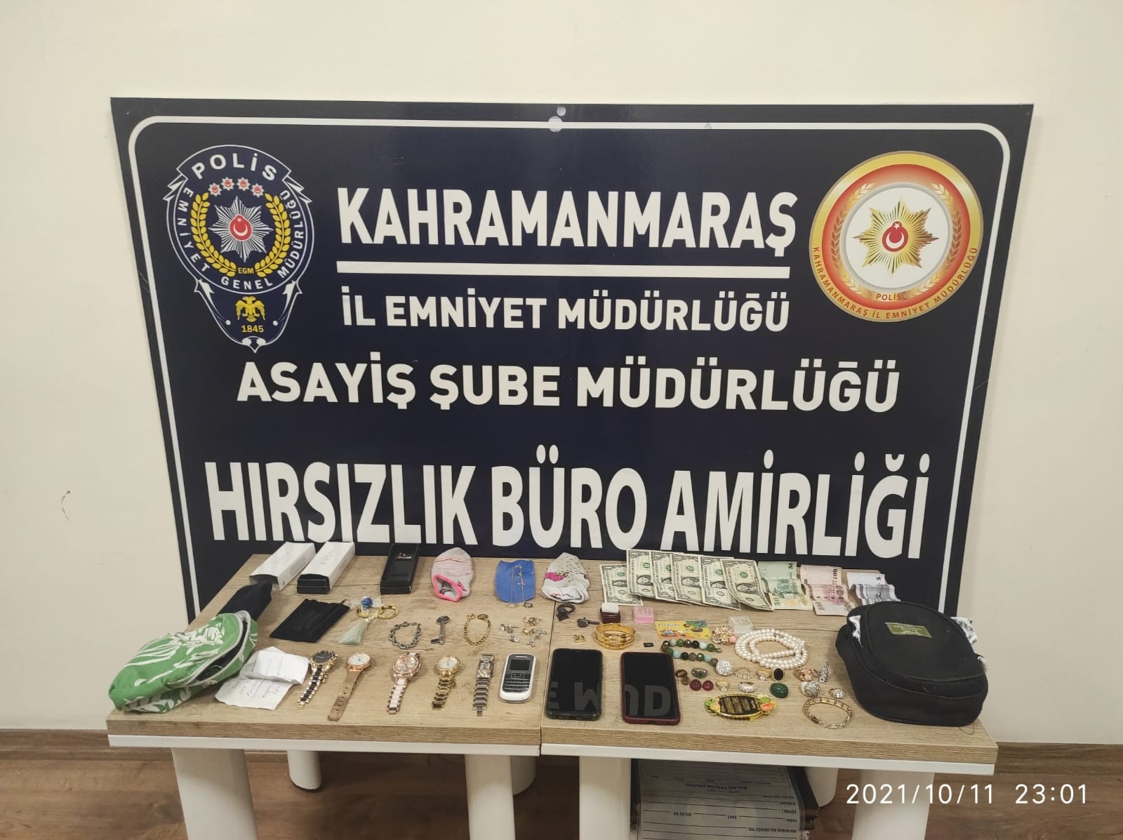 Kahramanmaraş’ta Hırsızlığa 2 Tutuklama