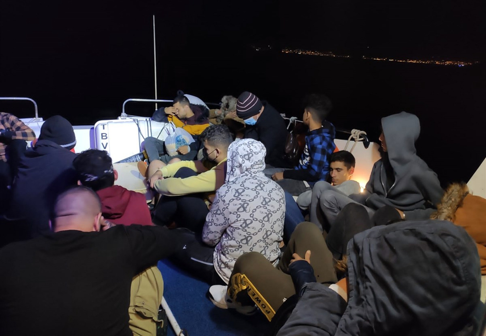 Marmaris’te 54 Göçmen Kurtarıldı