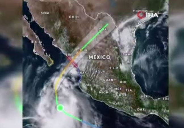 Meksika’da Pamela Kasırgası Alarmı: Bir Eyalette Okullar Tatil Edildi