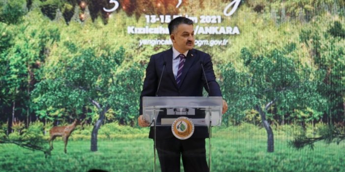 “Anayasamız söyler, ’Yanan alanlar tekrar ağaçlandırılır ve başka amaçla kullanılmaz.’ Nokta”