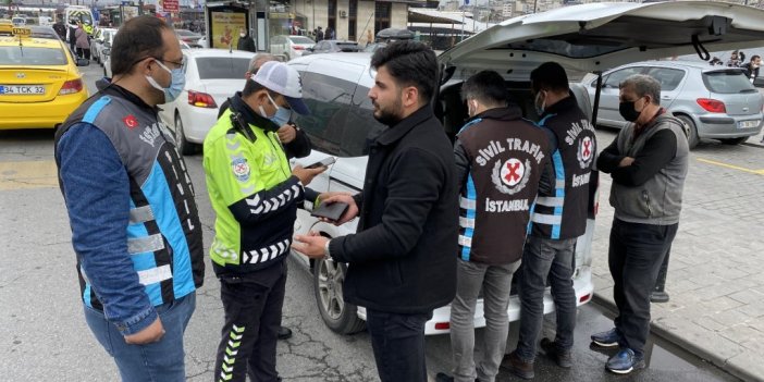 İstanbul’da taksicilere ceza yağdı