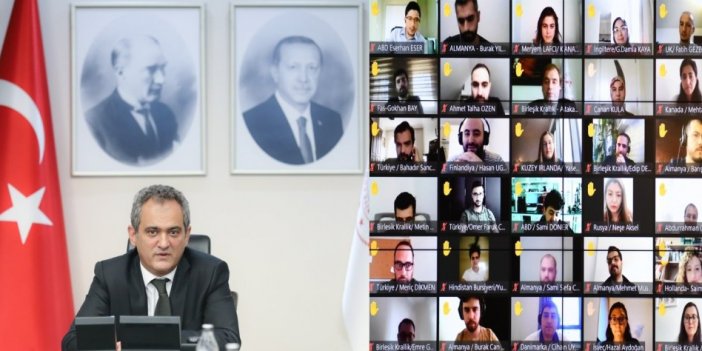 Bakan Özer, MEB yurt dışı bursiyerleri ile buluştu