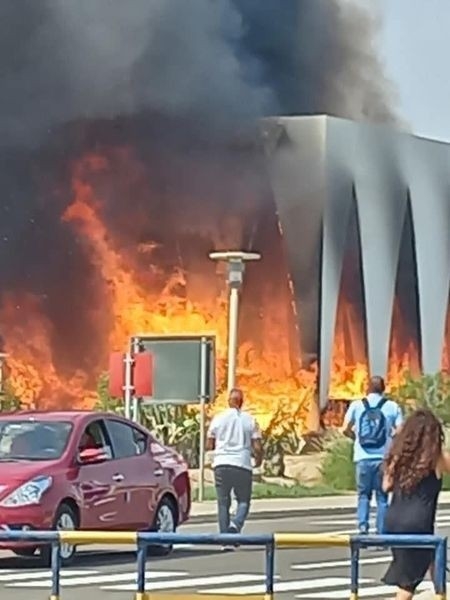 Mısır’da film festivali alanında yangın