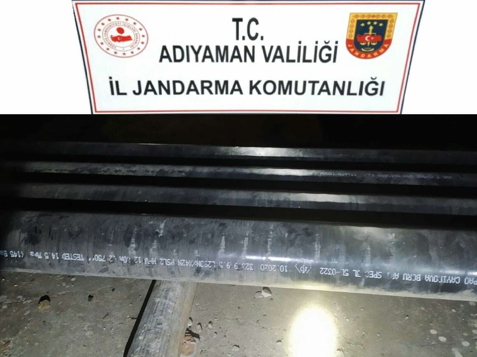 Petrol Borularını Çalmaya Çalışan Şahıs Yakalandı