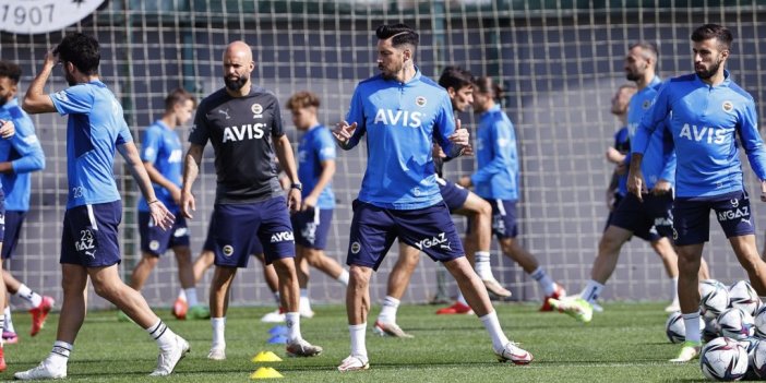 Fenerbahçe’de Trabzonspor maçı hazırlıkları sürüyor