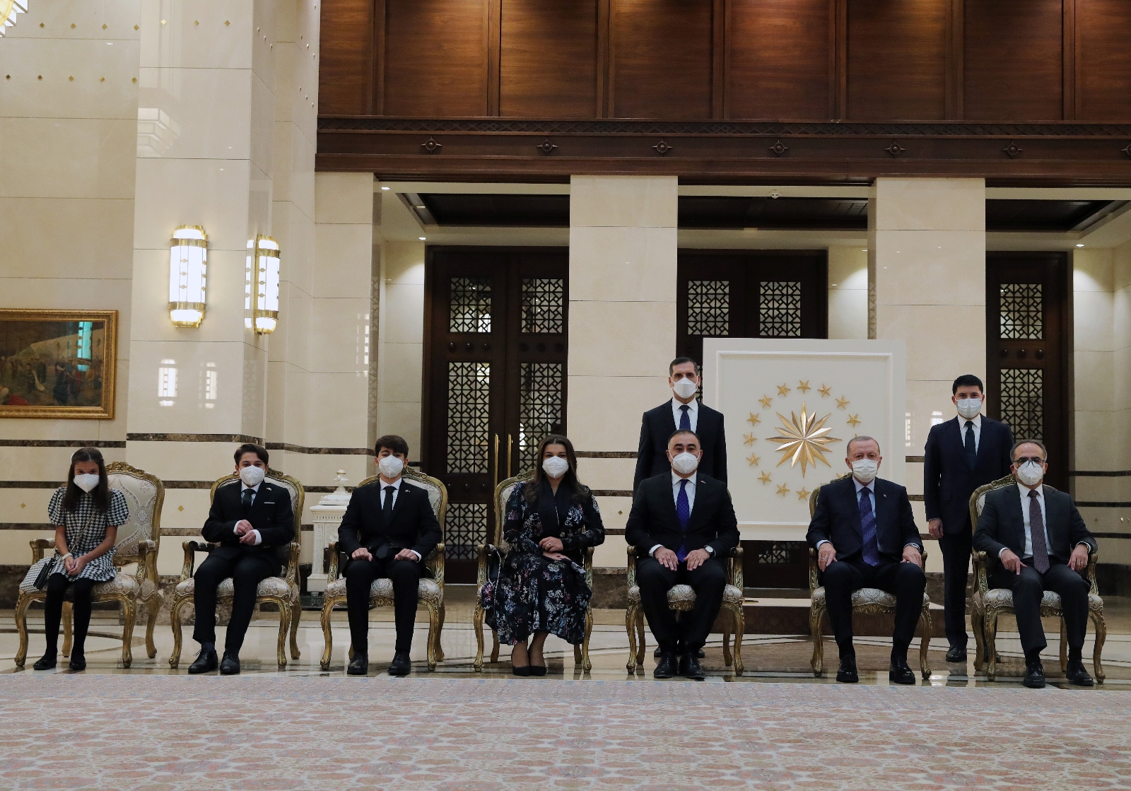 Cumhurbaşkanı Erdoğan, Azerbaycan Büyükelçisini Kabul Etti