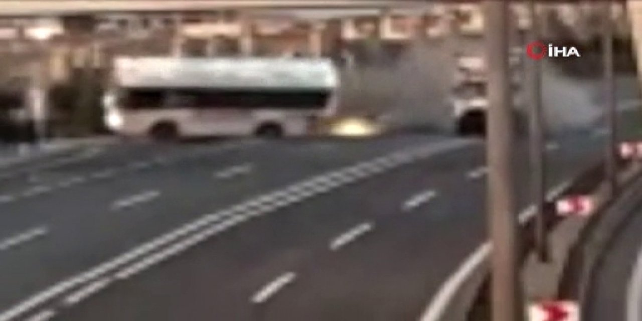 Azerbaycan’da 5 kişinin öldüğü kazanın görüntüsü ortaya çıktı