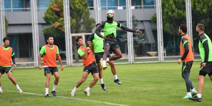 Bursaspor’da Boluspor maçının hazırlıkları devam ediyor