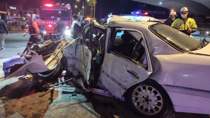 Baba ve oğlunun öldüğü kazada araçta bulunan üçüncü kişiden de acı haber geldi