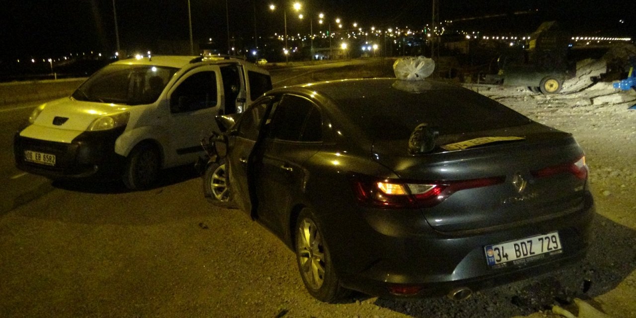 Gercüş’te zincirleme kazada yol savaş alanına döndü: 6 yaralı