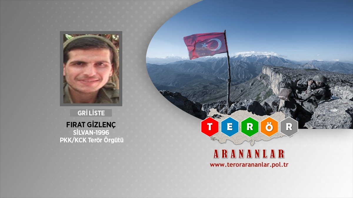 Gri Listedeki Teröristin Şırnak'taki Operasyonda Etkisiz Hale Getirildiği Belirlendi