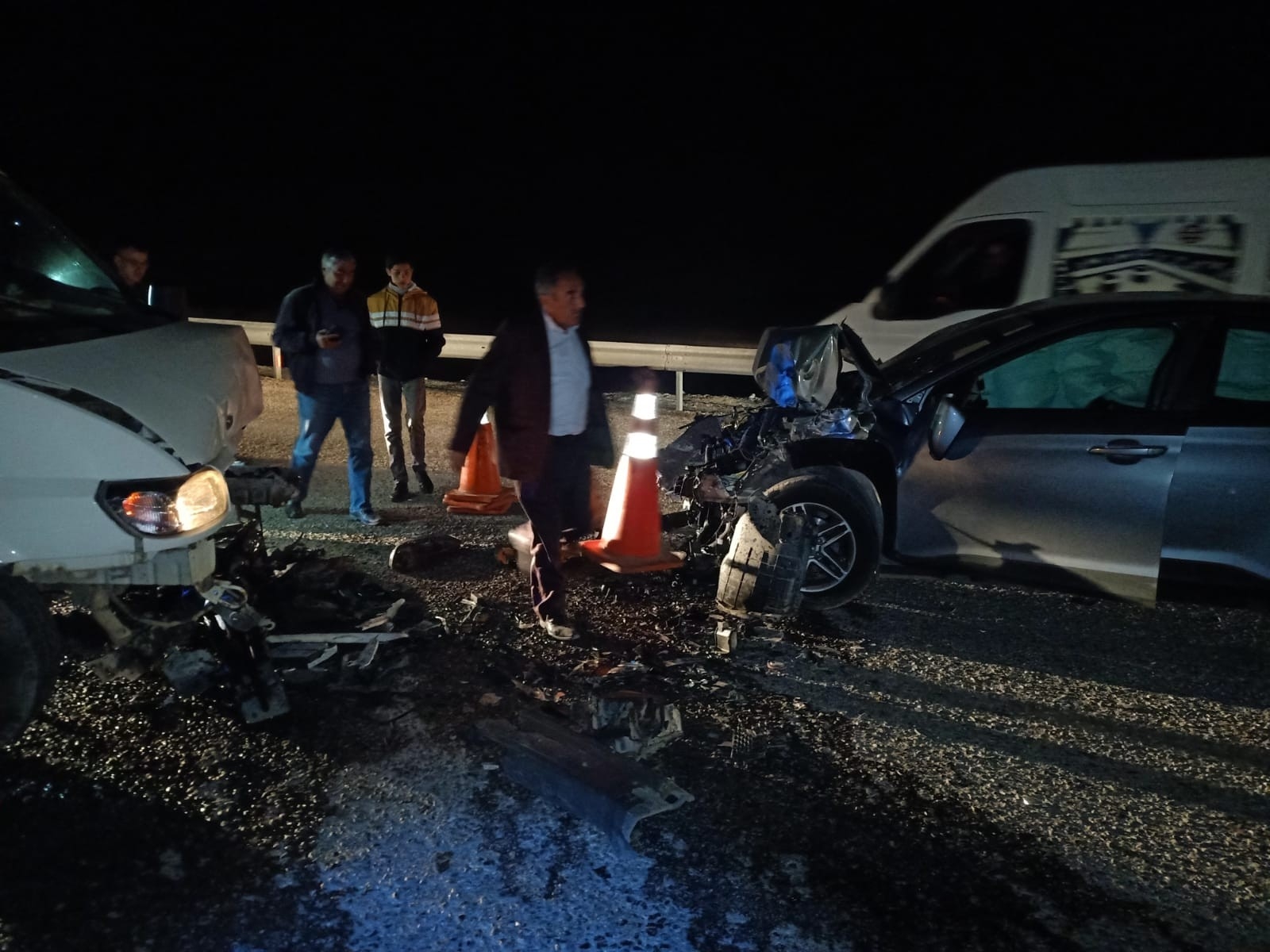 Başkale’de iki araç çarpıştı: 4 yaralı