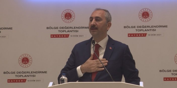 Adalet Bakanı Gül: "Yargı; milletin yargısıdır. Yargı; asla el uzatılacak bir yer değildir"