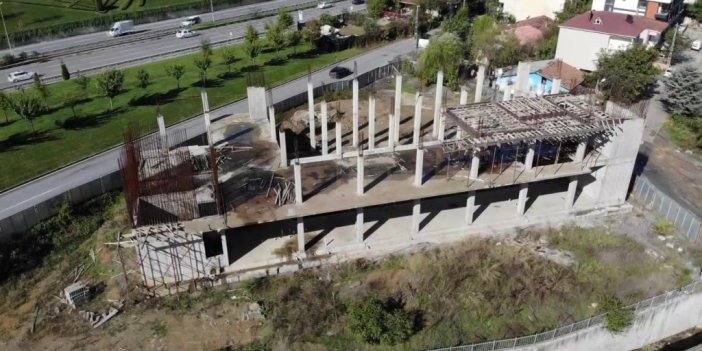 Çekmeköy’de 4 yıl önce başlanan itfaiye istasyonu inşaatı 2.5 yıldır yapılmıyor